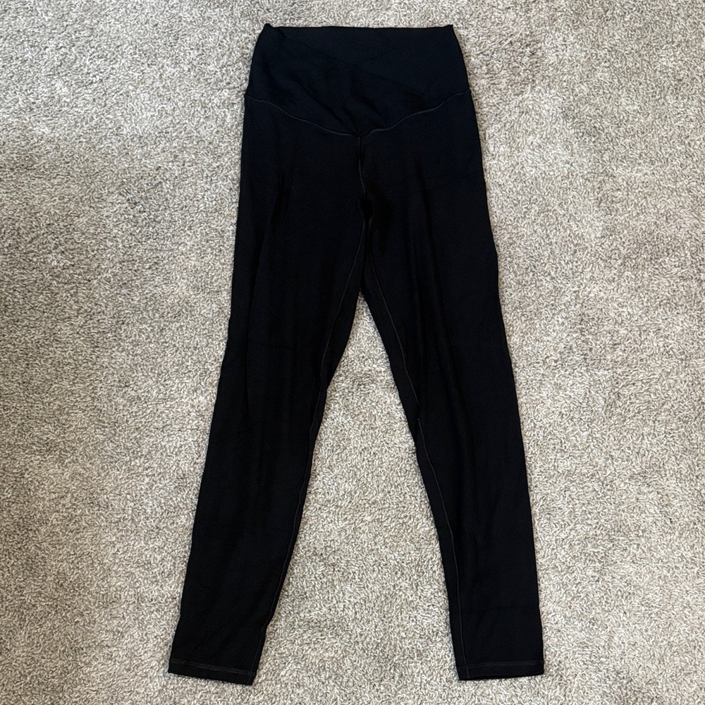 OFFLINE By Aerie Real Me High Waisted Crossover Leggings- Black- M